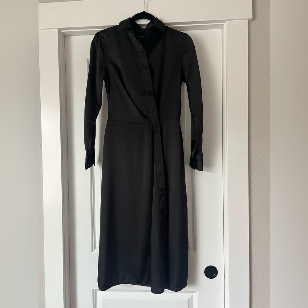 Rag & Bone Black Dress Size 0